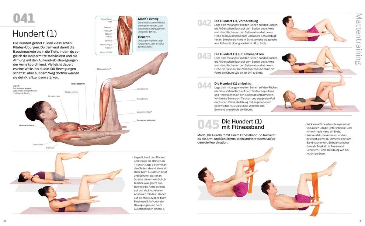 501 Pilates bungen